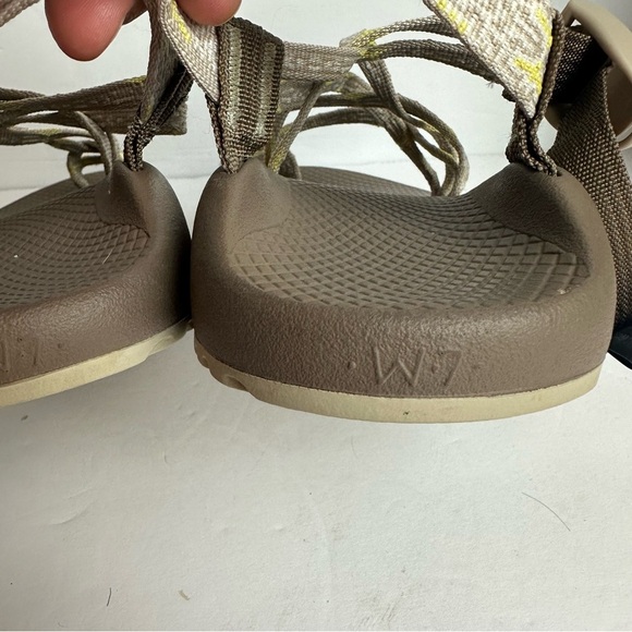 Chaco Zx2 Sandals Women's Size 7 Shoes Tan Brown Hiking Outdoors Waterproof - Picture 8 of 9